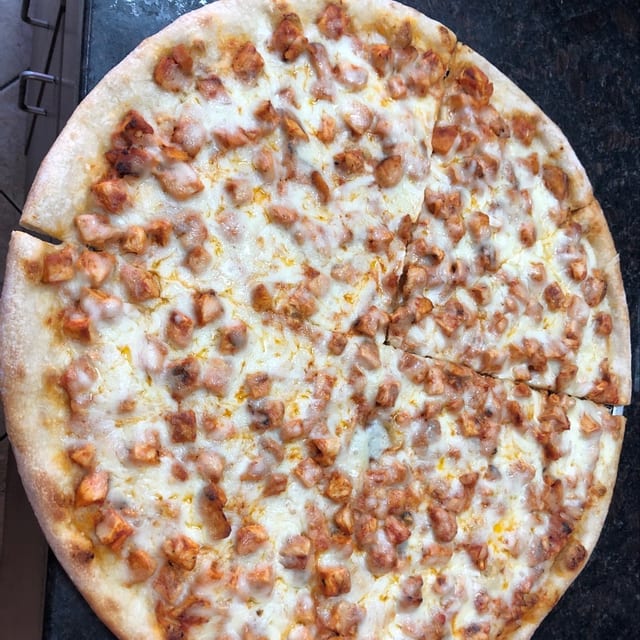 Buffalo Chicken Pizza.